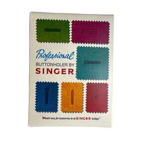 Singer Professional Buttonholer For Slant-Needle Zig-Zag Sewing Machines SIMS 46